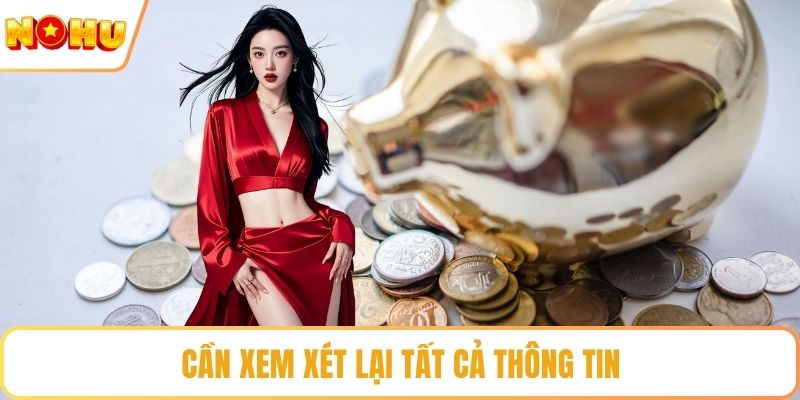Cần xem xét lại tất cả thông tin