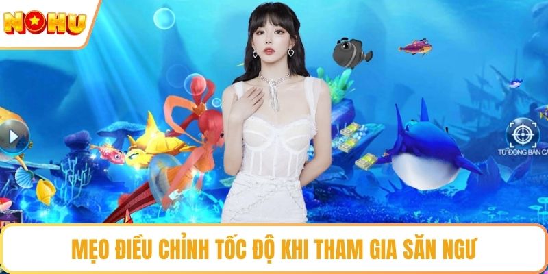 Mẹo điều chỉnh tốc độ khi tham gia săn ngư