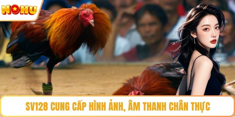 SV128 cung cấp hình ảnh, âm thanh chân thực